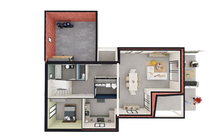 À vendre : Hors lotissement - Maison neuve – 4 chambres – 2 salles de bains – Montboucher-sur-Jabron — photo 4