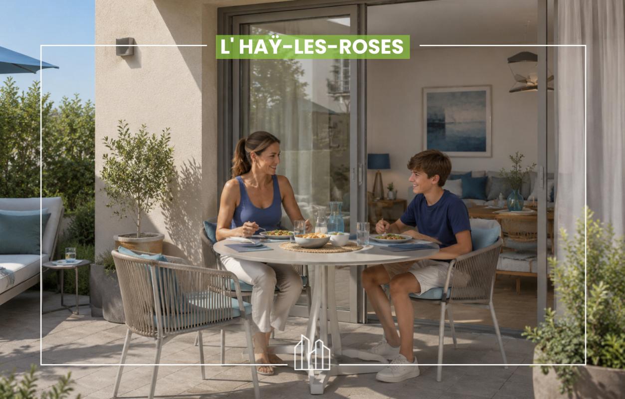 L'Hay-les-Roses  Appartement 3 pièces 61 m²