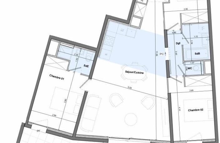 Appartement T4 Neuf à vendre — photo 3