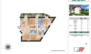 Appartement 4 Pièces 74 m² à vendre à Lyon 3 (69003)