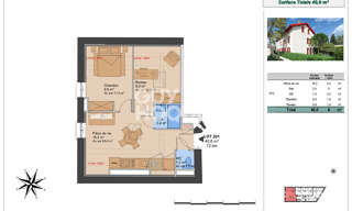 Appartement 2 Pièces 42 m² à vendre à Lyon 3 (69003)