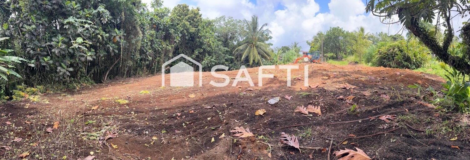 Terrain  1346 m² à vendre à Gros-Morne (97213)