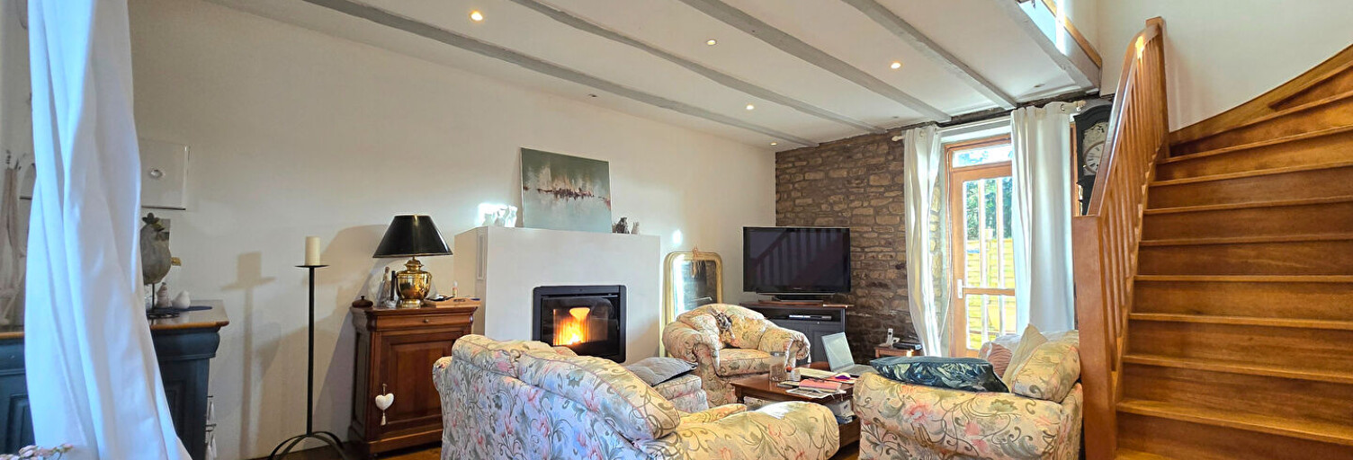 Maison 6 Pièces 111 m² à vendre à Lizio (56460)