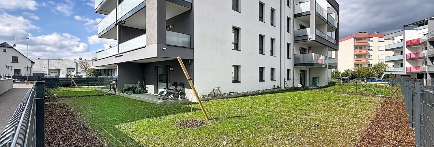 Appartement 3 Pièces 62 m² à vendre à Saint-Louis (68300)