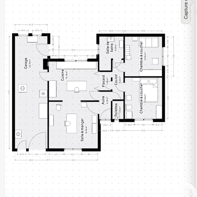 Maison 3 pièces 170000 €
