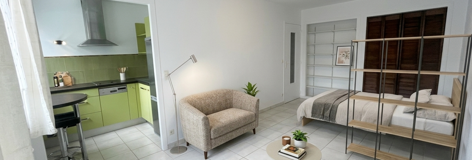 Appartement 1 Pièce 27 m² à vendre à Tours (37000)