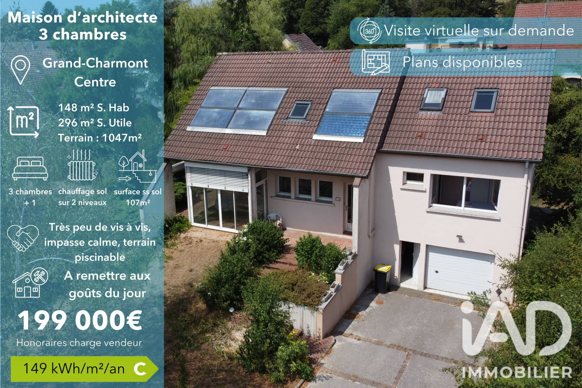 Agence immobilière de I@D FRANCE