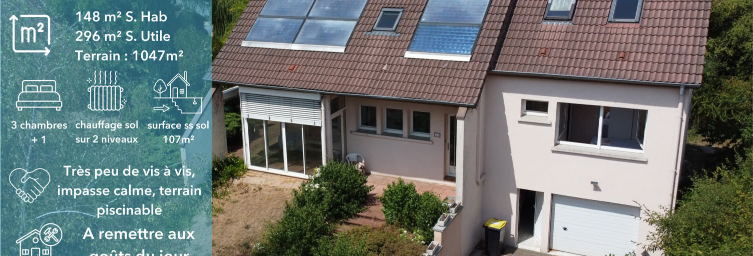 Maison 6 Pièces 148 m² à vendre à Grand-Charmont (25200)