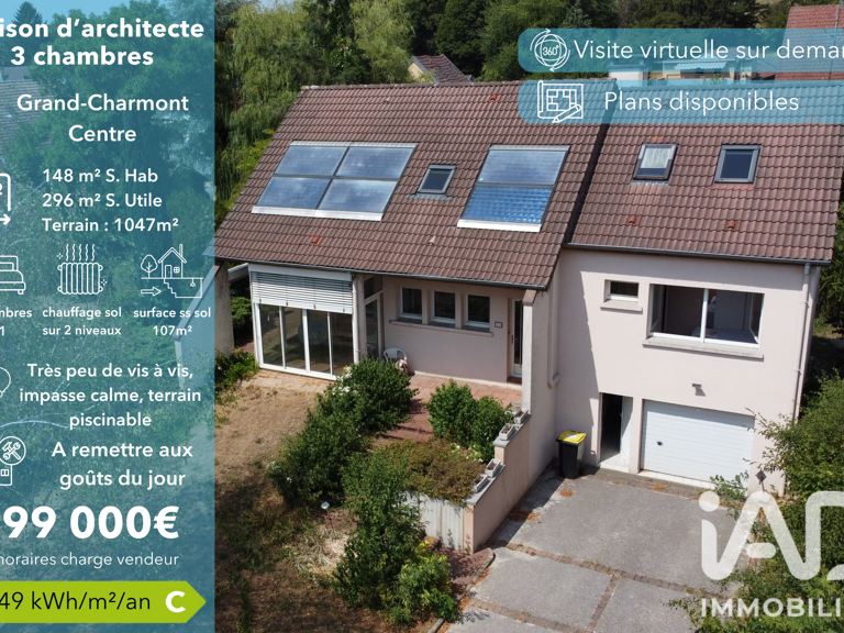 Vente Maison d'architecte 6 pièces — photo 1