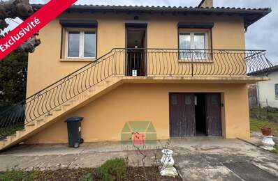 Plein centre Lévignac villa T4 jardin 469m²  garage sous sol — photo du bien