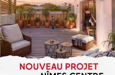 Appartement T4 neuf dernier étage Nîmes Centre — photo du bien