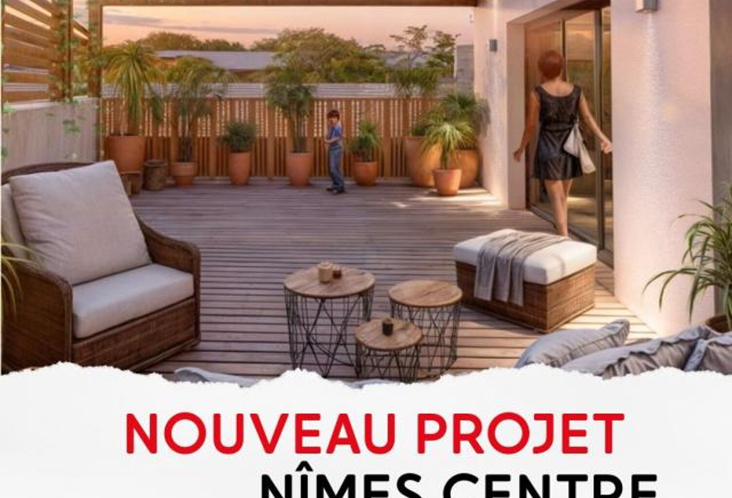 Appartement T4 neuf Nîmes Centre — photo 1