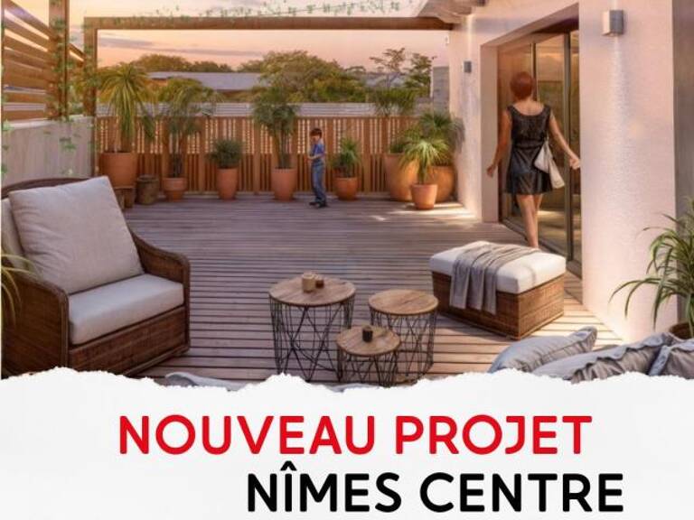 Appartement T2 neuf Nîmes Centre — photo 1