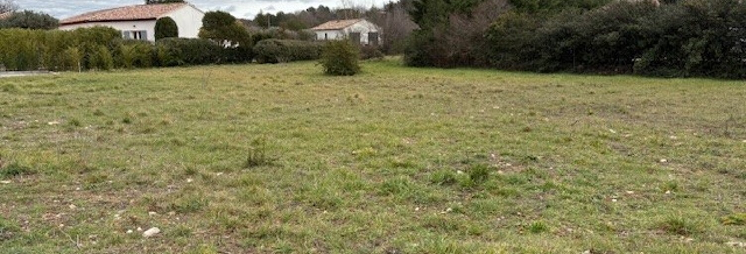 Terrain 1000 m² à construire Garéoult (83136)