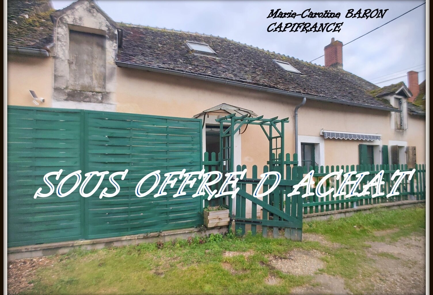Maison de plain pied 1 chambre SAINT GENOU (36) — photo 1