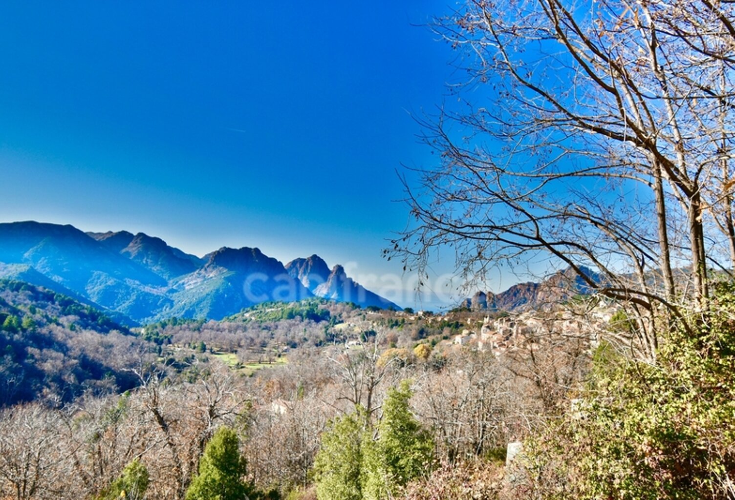 EVISA (CORSE) A VENDRE : Ensemble immobilier touristique : bâtiment gîte-hôtel/restaurant + 6 chalets avec piscine — photo 1