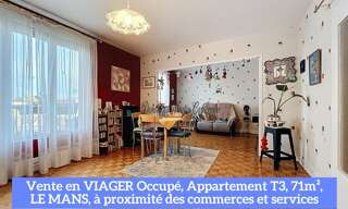 Appartement 71 m² en viager Le Mans (72000)