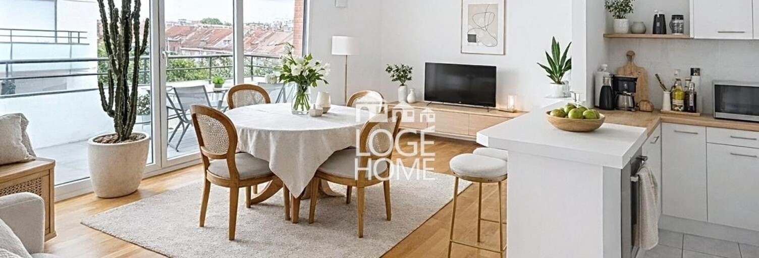 Appartement 2 Pièces 44 m² à vendre à Croix (59170)