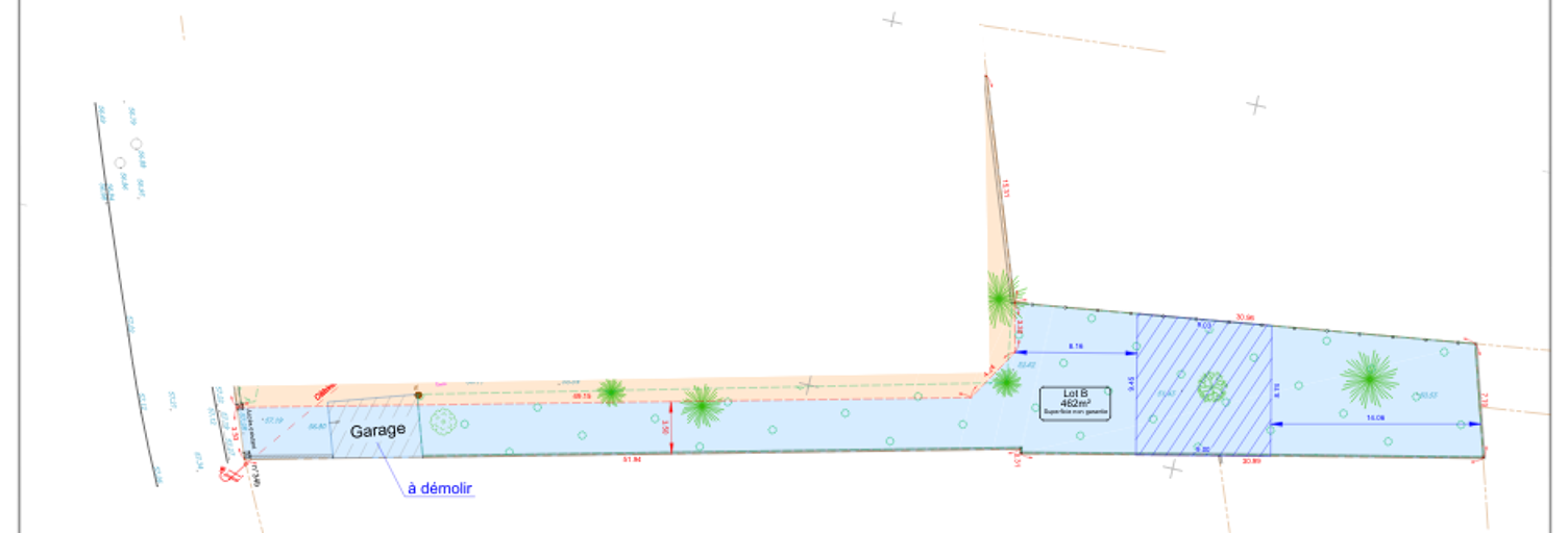 Terrain  462 m² à vendre à Vaux-le-Pénil (77000)