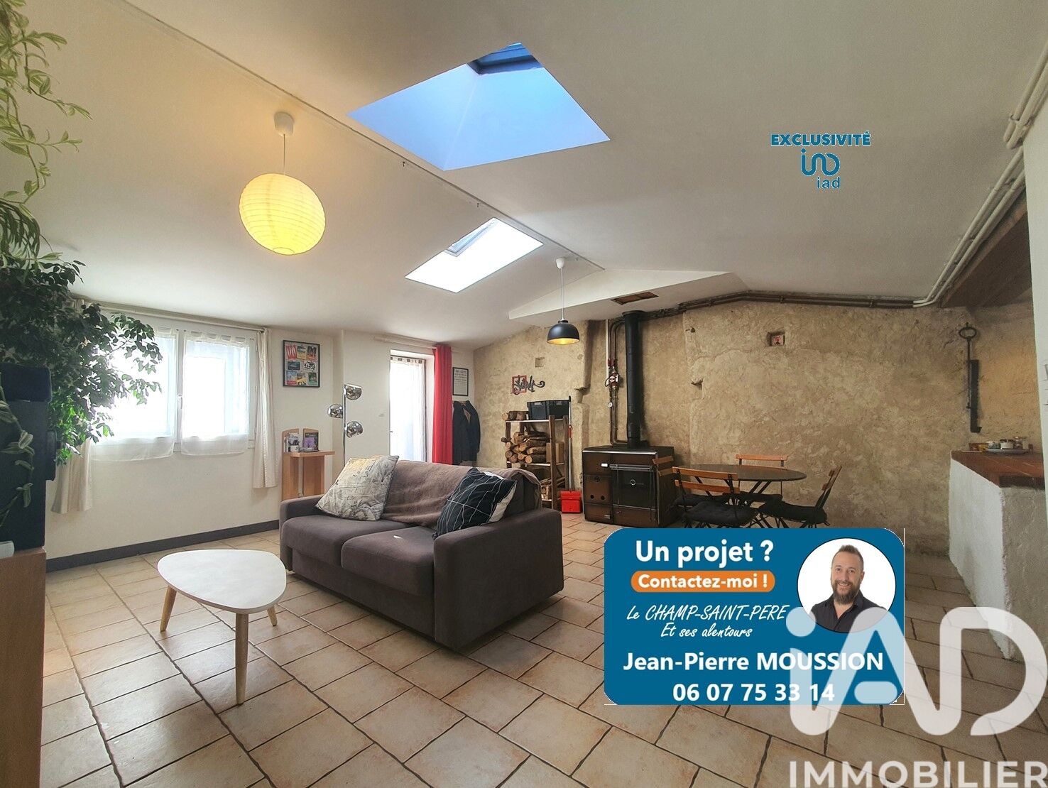 St-Vincent-Sur-Graon - 104m² - 4p. - 3ch.