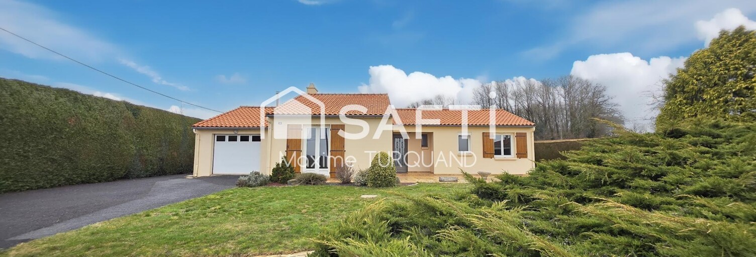 Maison 4 Pièces 96 m² à vendre à Saint-Pierre-du-Chemin (85120)