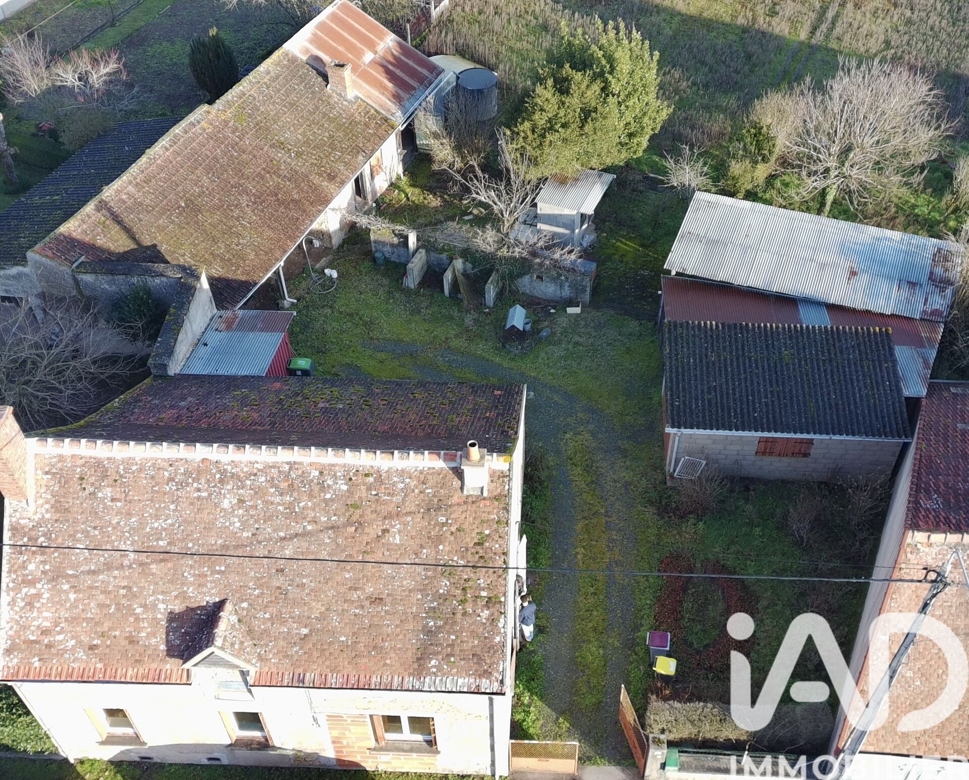 Chateaumeillant - 55m² - 3p. - 2ch.