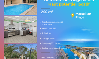 Maison 7 Pièces 260 m² à vendre à Marseillan (34340)