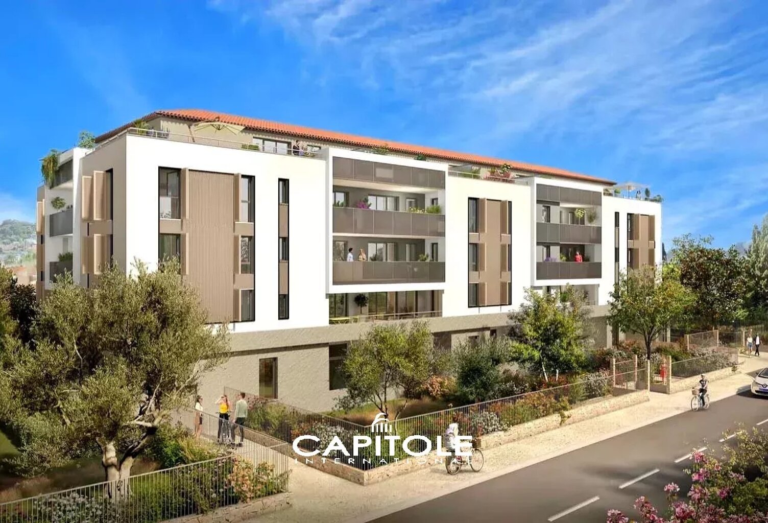 Appartement 3 pièces neuf à Antibes – 64,56 m², extérieur, notai — photo 1