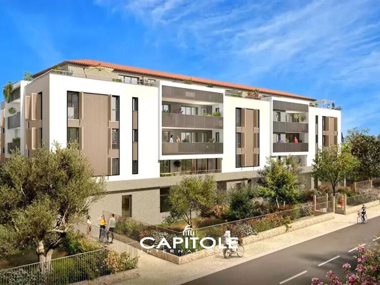 Appartement 3 pièces neuf à Antibes – 64,56 m², extérieur, notai — photo 1