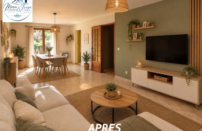 Maison avec jardin SANS VIS-À-VIS – centre village – 2 ch + bureau — photo 3