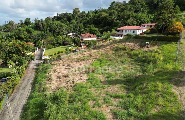 A vendre Terrain de 2822m² avec vue mer - La crique - TRINITE — photo 3