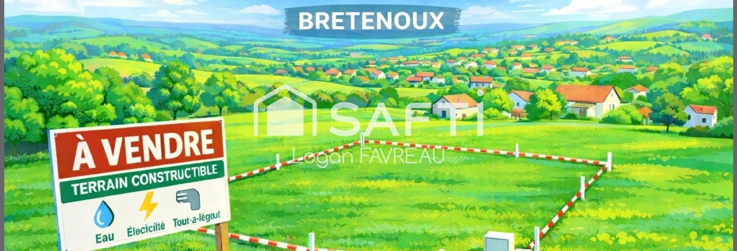 Terrain  1132 m² à vendre à Bretenoux (46130)
