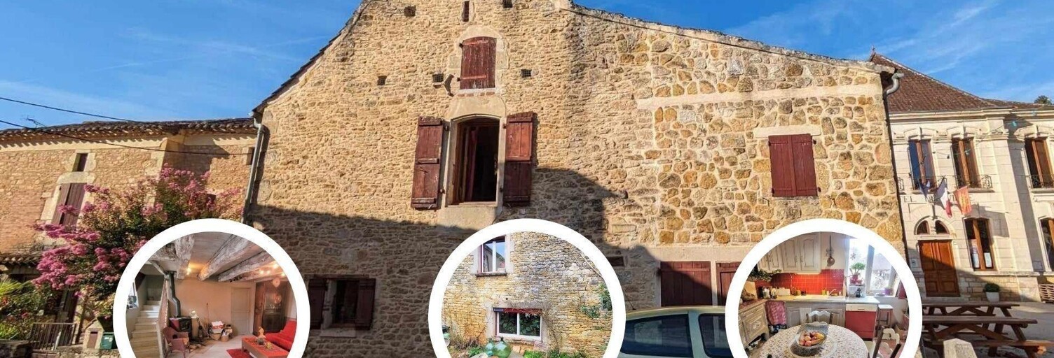 Maison 5 Pièces 85 m² à vendre à Saint-Martin-le-Redon (46700)