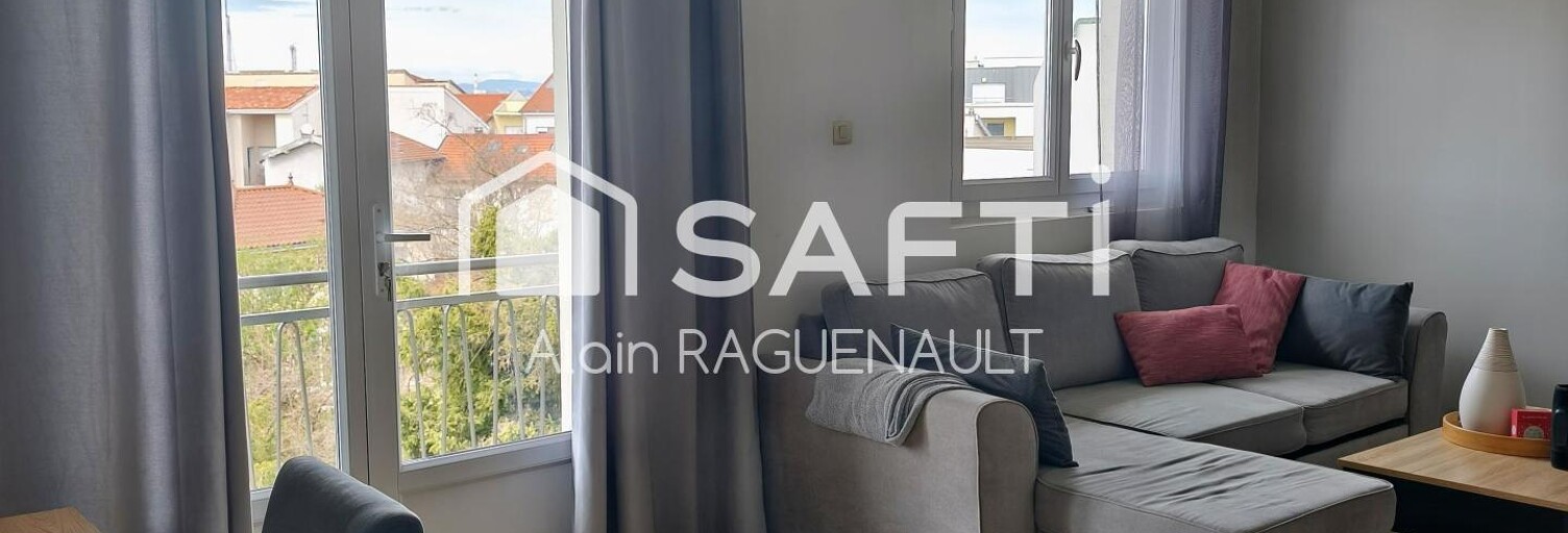 Appartement 4 Pièces 63 m² à vendre à Feyzin (69320)