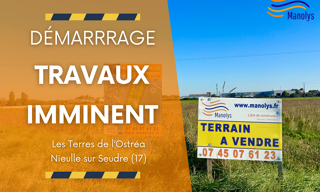 Terrain  390 m² à vendre à Saujon (17600)