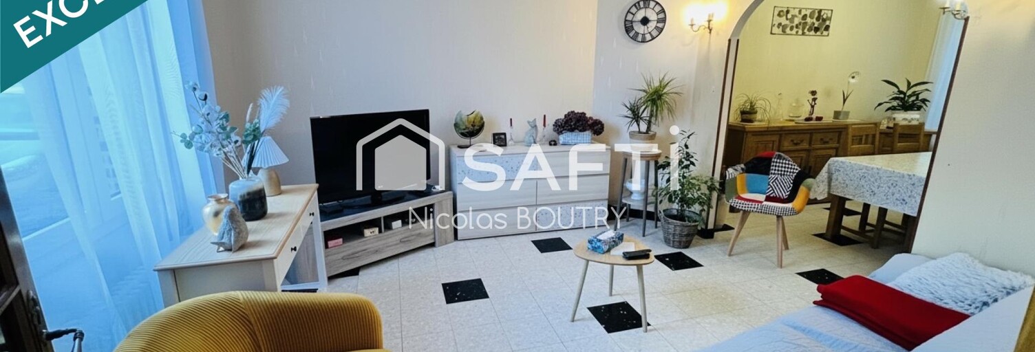 Maison 3 Pièces 88 m² à vendre à Saint-Quentin (02100)