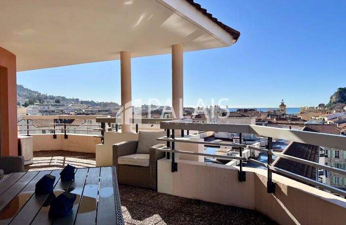 Port de Nice – Duplex d’exception au dernier étage avec terrasses et vue mer — photo 4
