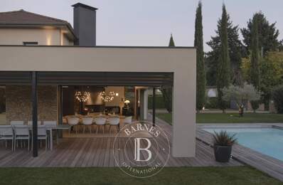Maison d'architecte haut de gamme aux portes de Lyon/Saint exupéry - Environ 255 m2 habitables - 5 chambres - 1600 m2 terrain - Piscine - Garage — photo du bien