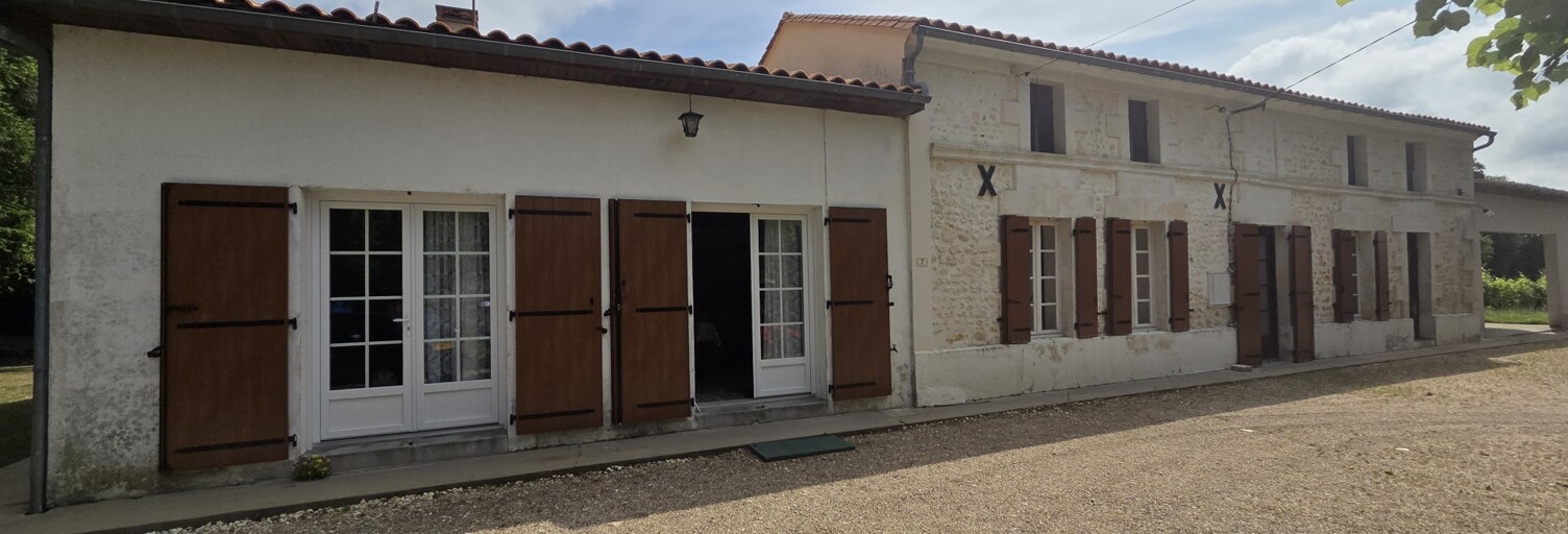 Maison 5 Pièces 123 m² à vendre à Chamouillac (17130)