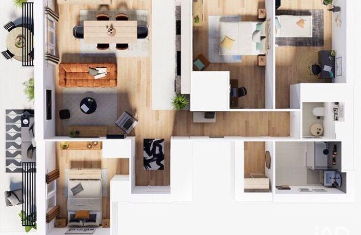 Vente Appartement 4 pièces — photo 5