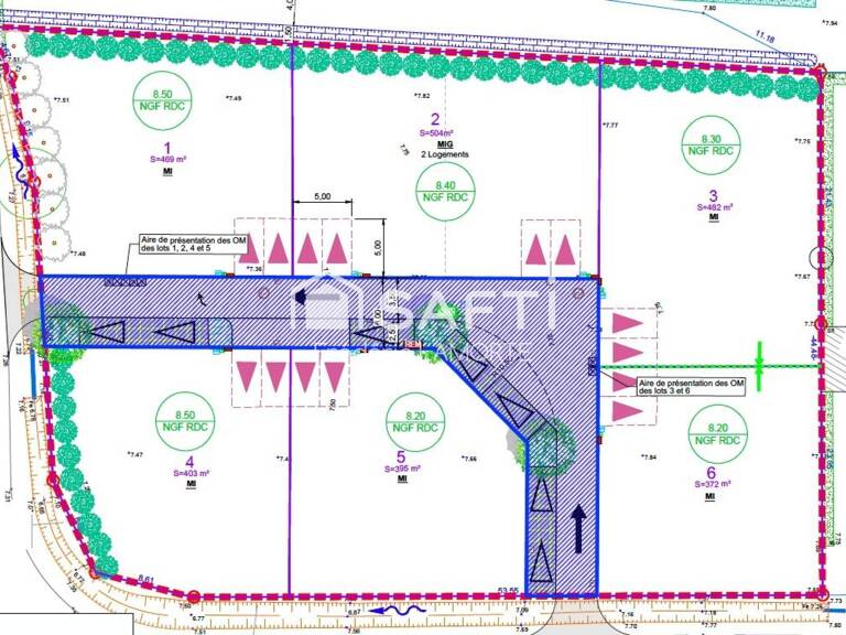 Terrain viabilisé de 395m2 libre de constructeur — photo 1