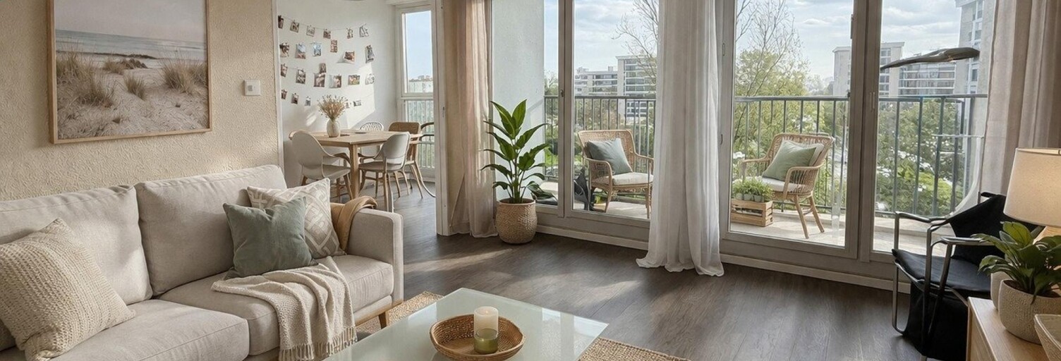 Appartement 3 Pièces 62 m² à vendre à Mérignac (33700)