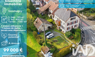 Maison 18 Pièces 268 m² à vendre à Giromagny (90200)