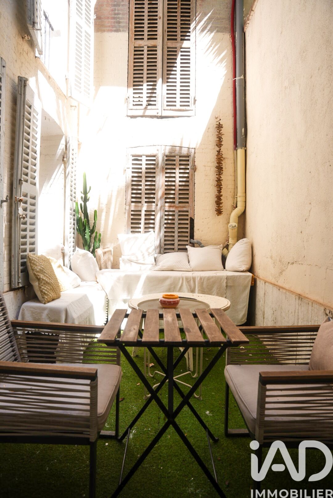 Marseille 1er - 43m² - 3p. - 2ch.