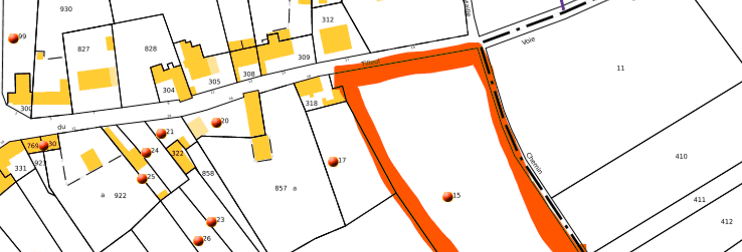 Terrain  6513 m² à vendre à Louâtre (02600)