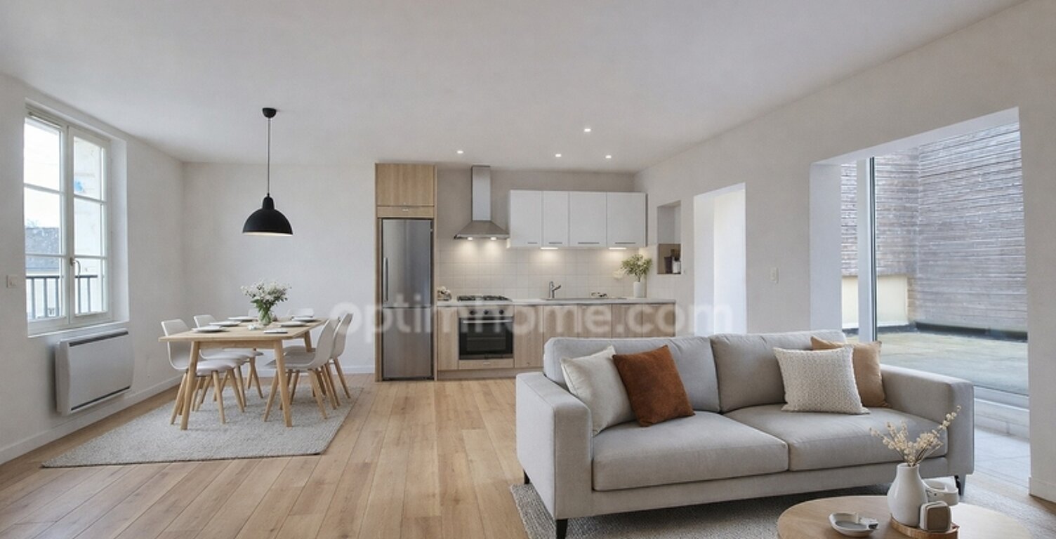 Maison de ville de plus de 100 m², 4 pièces, 3 chambres et grande terrasse — photo 1
