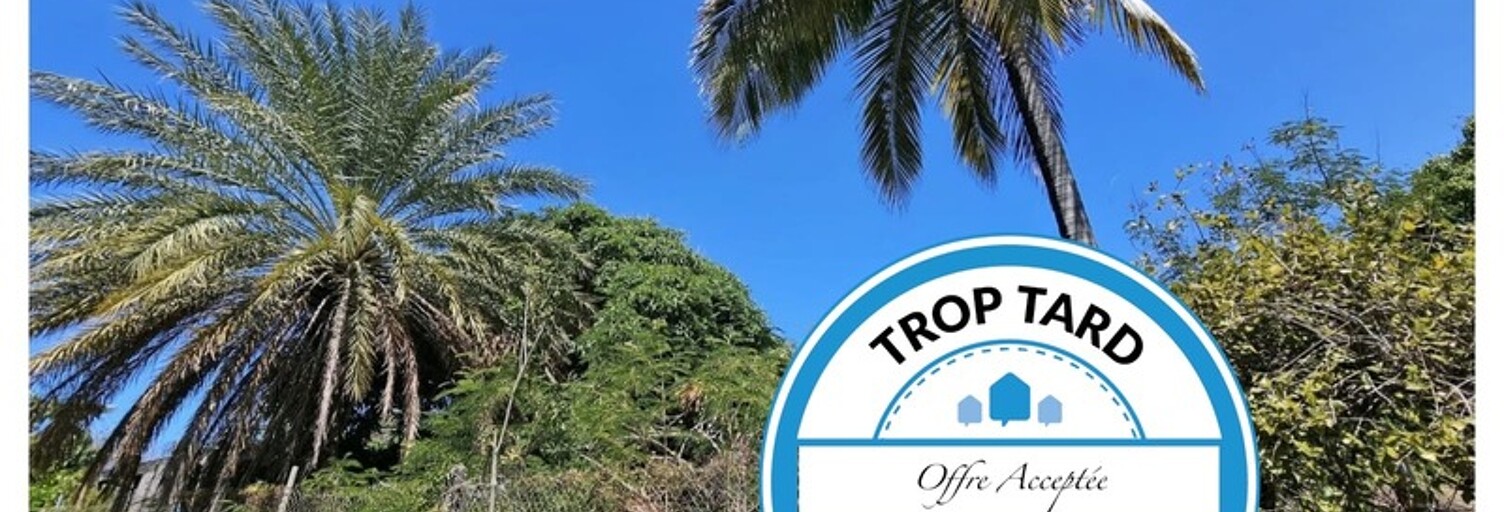 Terrain  1501 m² à vendre à Bouillante (97125)