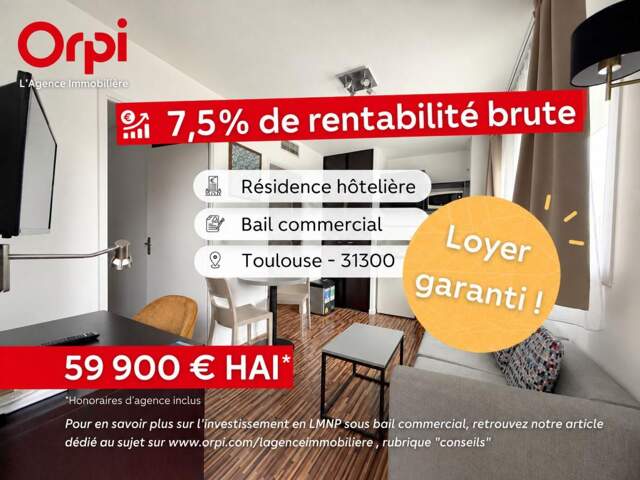Appartement T1 bis - TOULOUSE (31300) — photo du bien