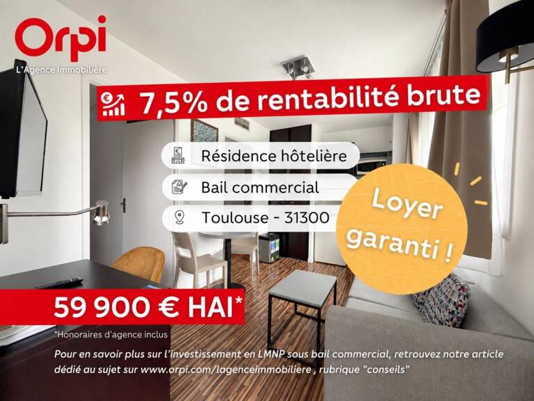 Appartement T1 bis - TOULOUSE (31300) — photo 1