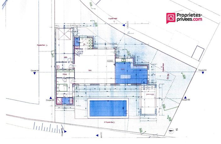 NARBONNE - VILLA CONTEMPORAINE A TERMINER- 5 pièce(s) 148.01 m2 — photo 2